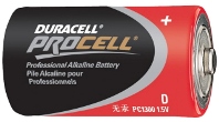 BATTERY, D DURACELL, EACH